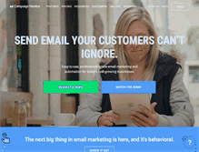 Tablet Screenshot of 37signals.campaignmonitor.com