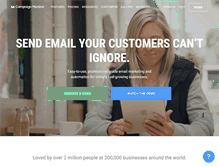 Tablet Screenshot of campaignmonitor.com